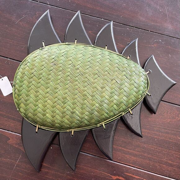 Pier 1 Imports Bamboo‎ Pine Tree Tray – Rustic Holiday Decor NWT - Picture 9 of 11